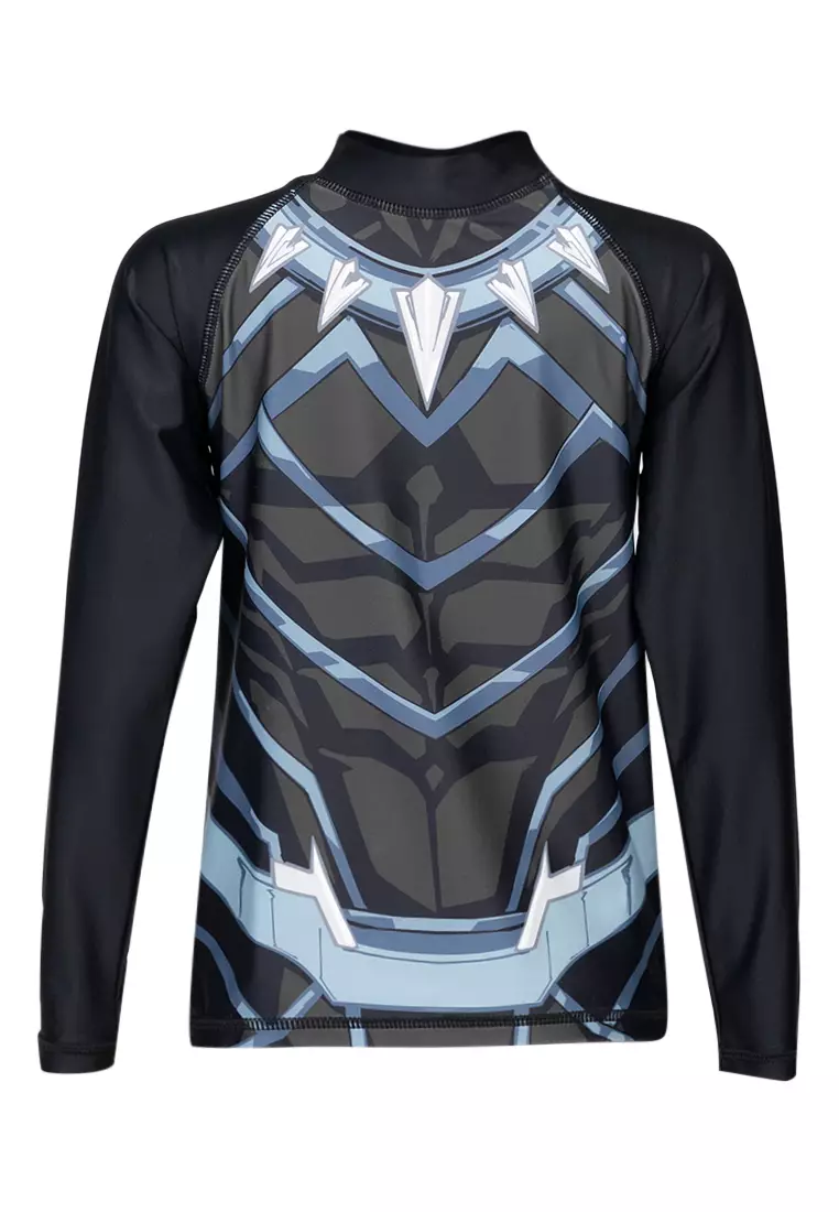 Buy Marvel Avengers Long Sleeved Rashguard With Zipper Kids Boys