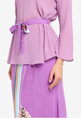 Buy Calista Batik Set from Masterpiece By Masrina Abdulla in Purple only 250