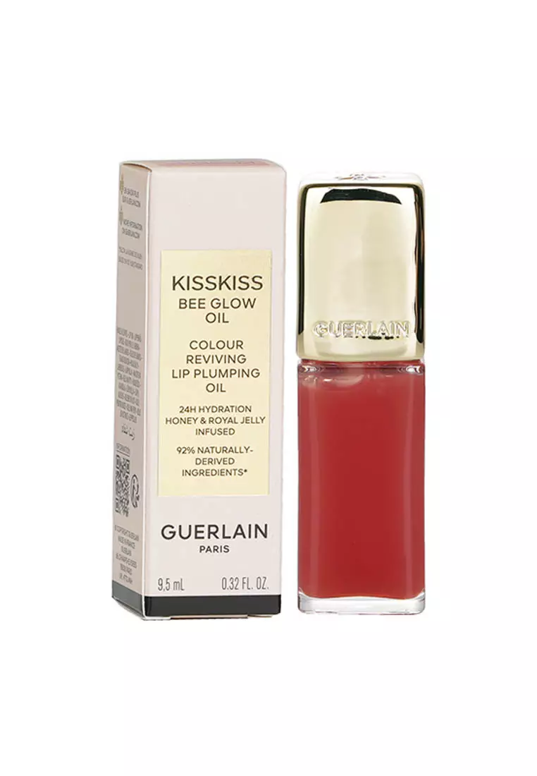 GUERLAIN - KissKiss Bee Glow Oil Colour Reviving Lip Plumping Oil - # 309 Honey Glow 9.5ml/0.32oz