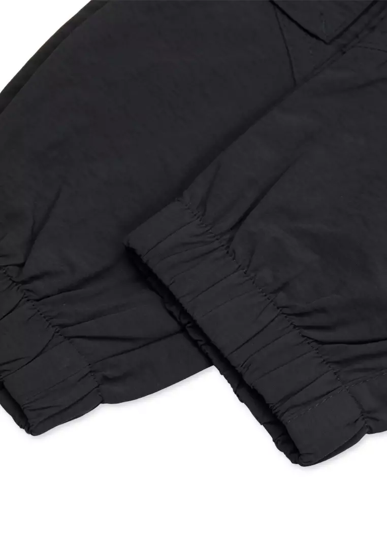 Boys Cargo Jogger Pants with Embroidery Details