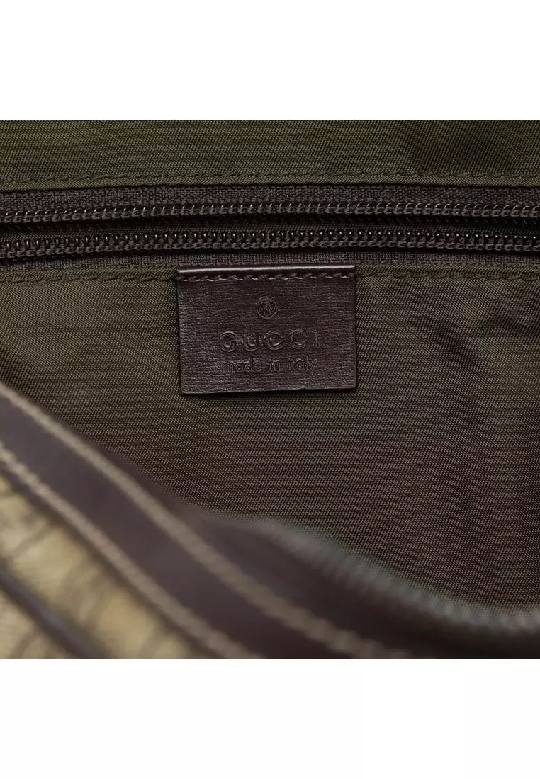 Pre-Loved Gucci Gg Supreme Interlocking G Crossbody