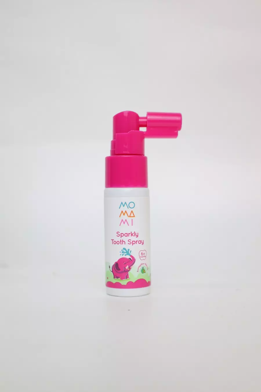 Momami Toothspray Spray Peach + Grape Wipes - Semprotan Pelindung Gigi Anak