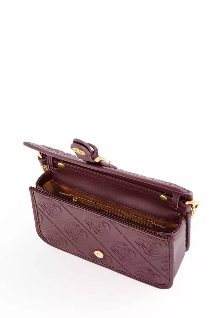 Magenta Purple Small Sling Bag