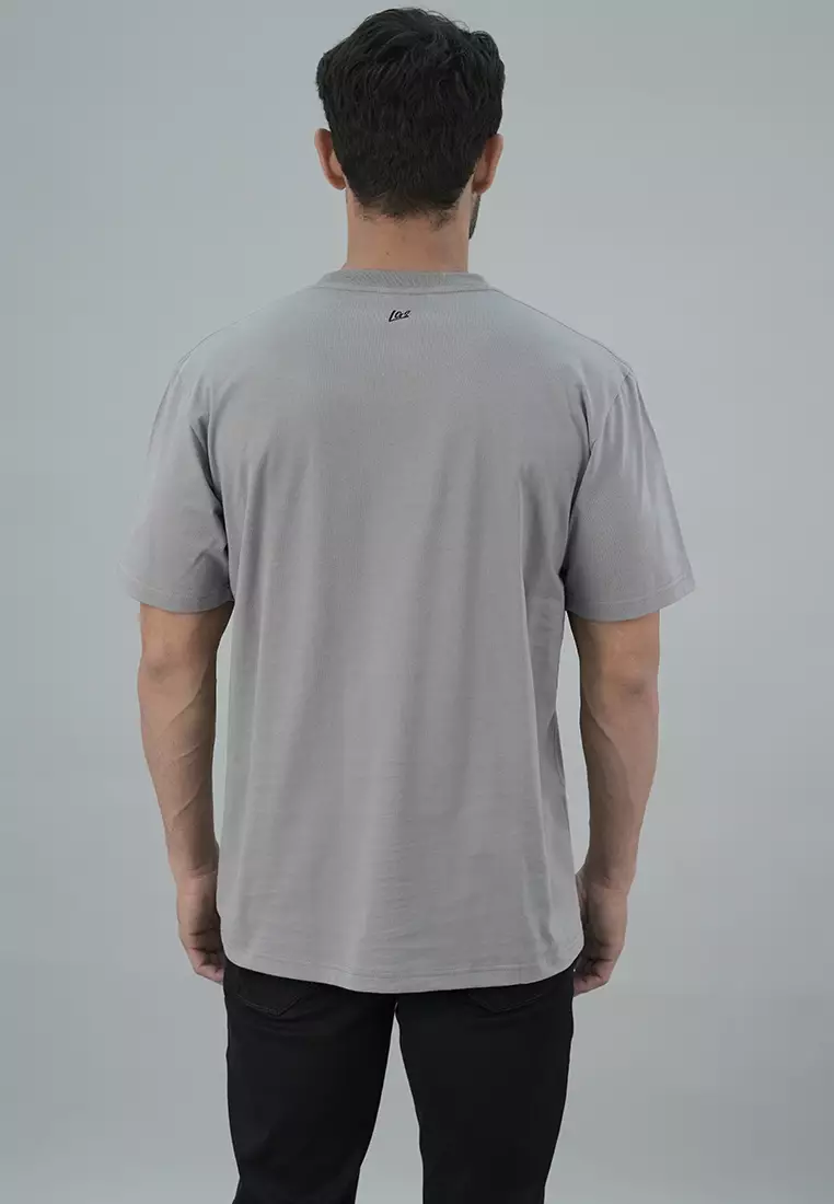 LGS Street - Kaos - Streetwear - Abu - Unisex - ST.30.H075.007.C