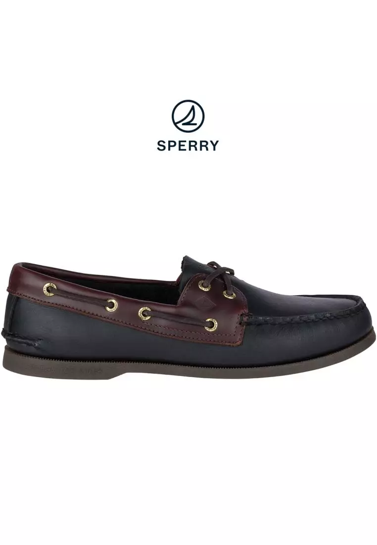 Sperry Men's Authentic Original Black Amaretto Boat Shoe (1914861)