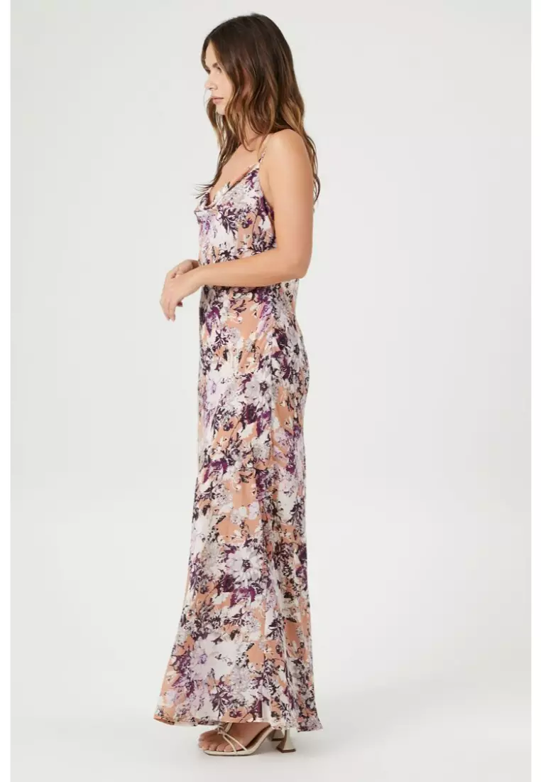 Floral cami sales dress forever 21