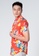 Private Stitch red Private Stitch Men Casual Short Sleeve Regular Fit Cotton Floral Shirt 92855AA0B3D3CAGS_4