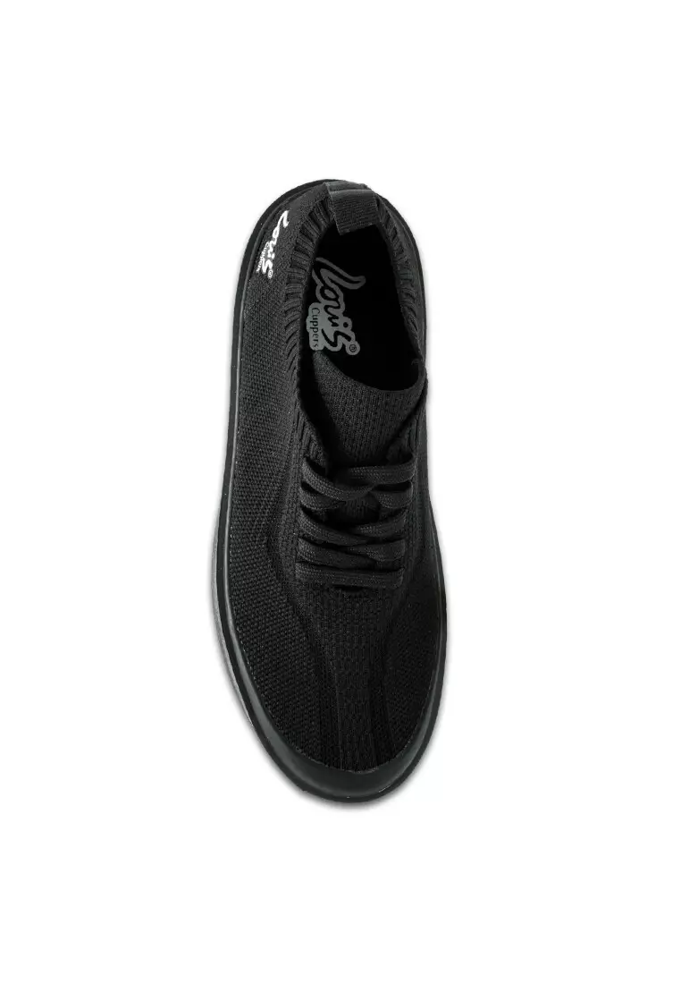 Women Lace up Knitted Lifestyle Sneakers - 240181009