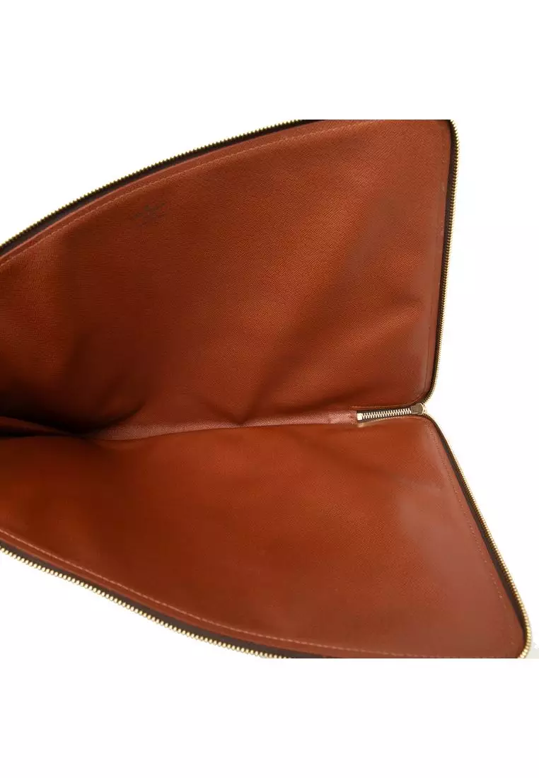 Pre-Loved Louis Vuitton Monogram Poche Documents Portfolio