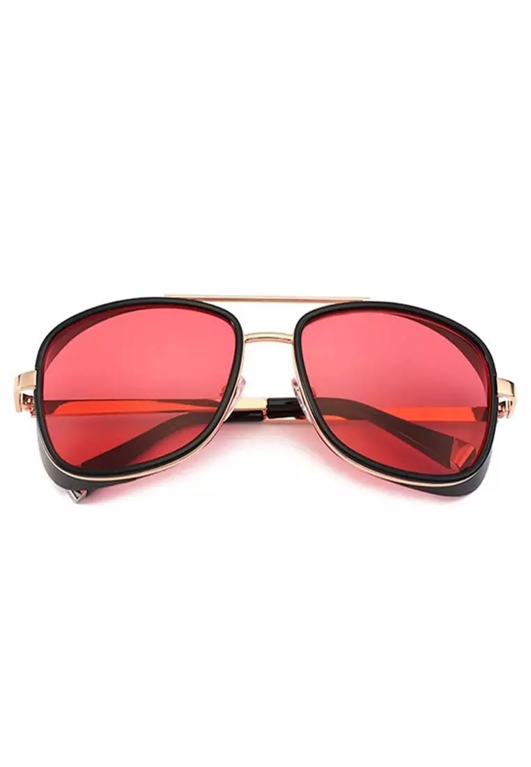 YOOSKE Kacamata Kasual Steampunk Iron Man Material PC 3023 ORIGINAL