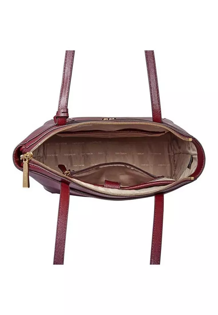 Maddie medium leather tote michael hotsell kors
