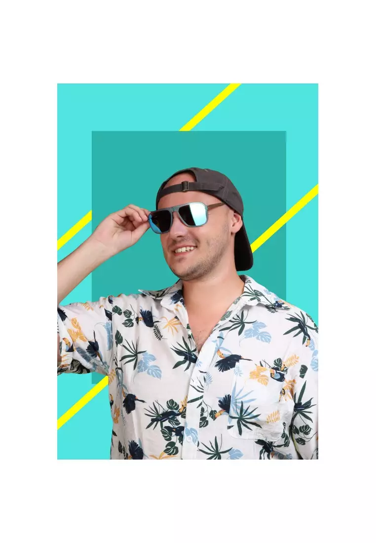 超輕極薄‧摺疊式太陽眼鏡 ROAV Oxygen O003 GRAVITY Matte Black / G15 Gradient 13.42