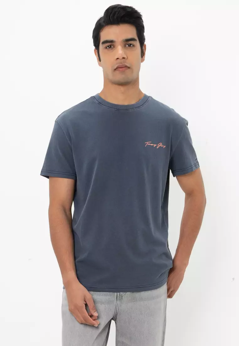 Sailing Print Back Graphic T-Shirt - Tommy Jeans