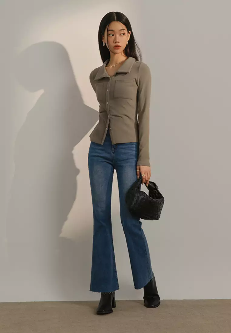 Double Pocket Long Sleeve Shirt