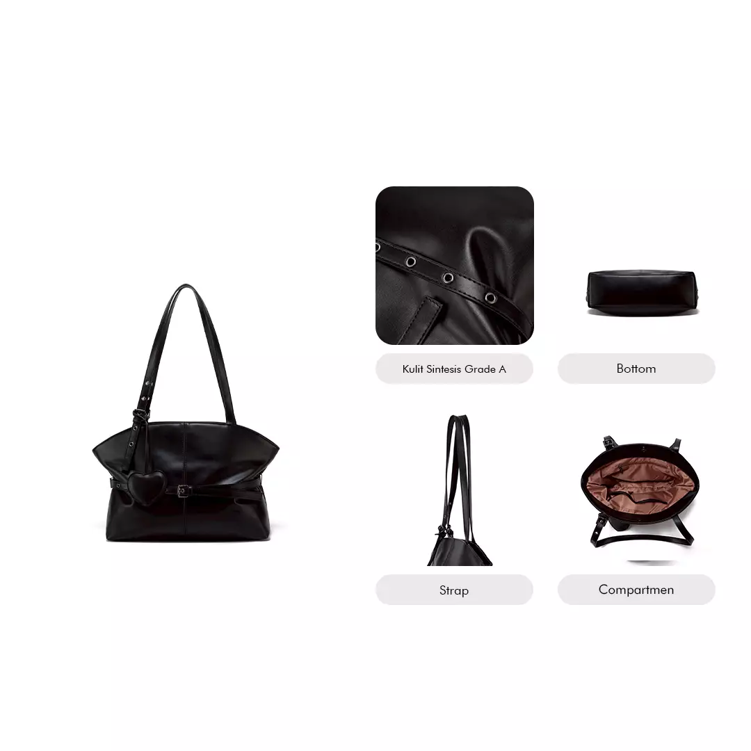 JIMS HONEY - LANNA BAG - BLACK