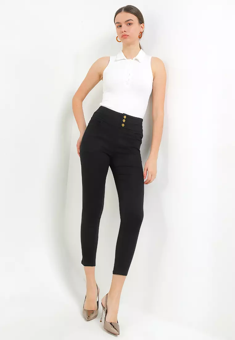 High waist Trousers