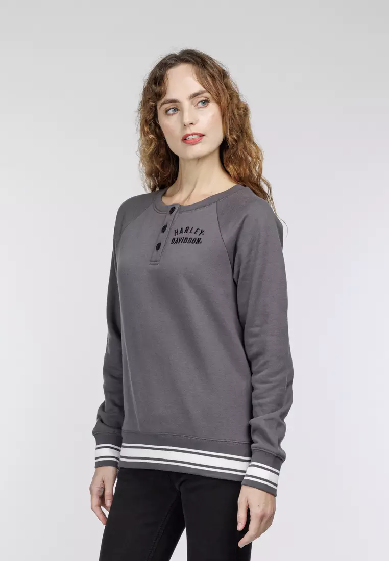 Harley-Davidson Race Her Crewneck Pullover