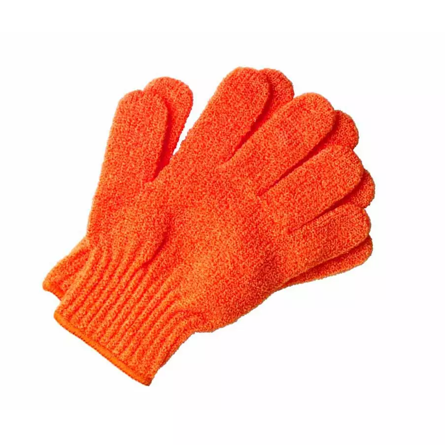 Bath Gloves Orange