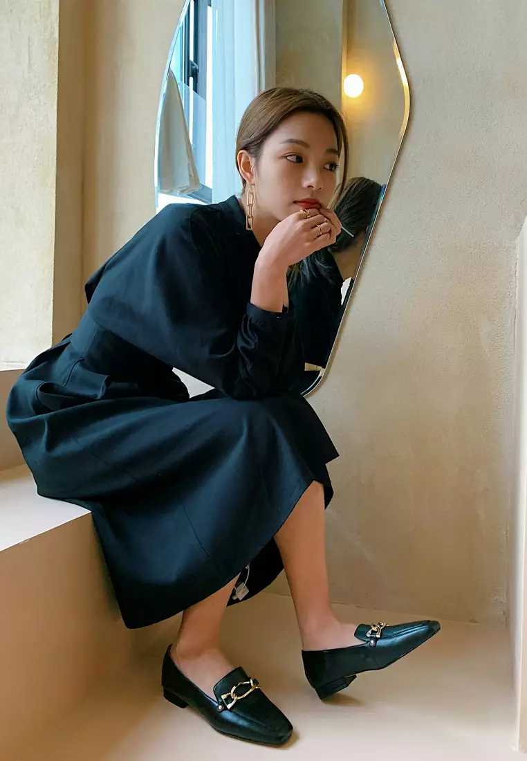 Cow Leather Horsebit Loafers BSH0021018