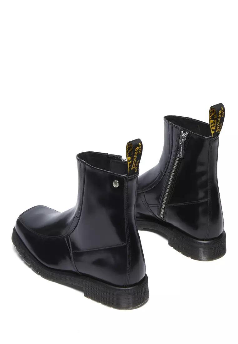 Buy Martens Durrow Zip Buttero Leather Black Boots Women 2025