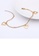 Glamorousky silver Fashion and Simple Plated Gold Heart-shaped 316L Stainless Steel Anklet A00CEAC491CCDAGS_4
