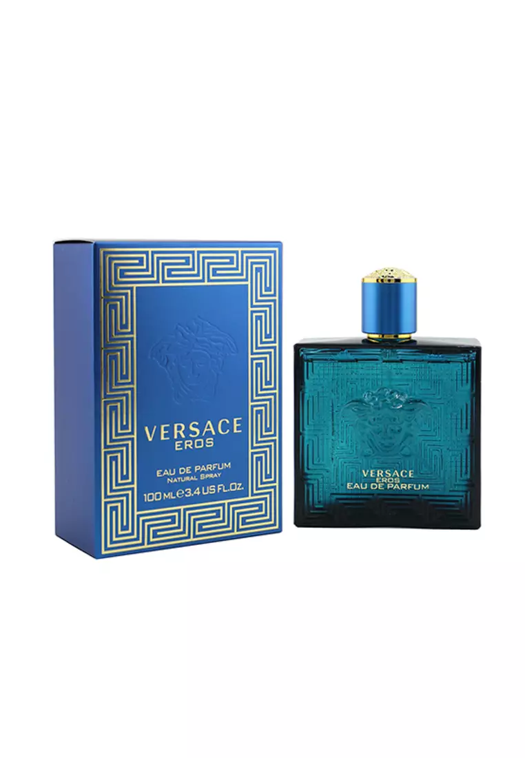 VERSACE EROS 香水 100ml エロス EDP 100 mL ブルー | VERSACE JP