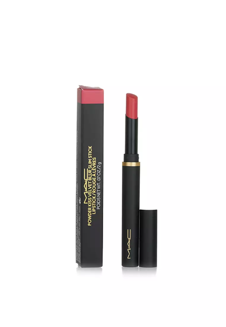MAC - Powder Kiss Velvet Blur Slim Lipstick - # 898 Sheer Outrage 2g/0.07oz
