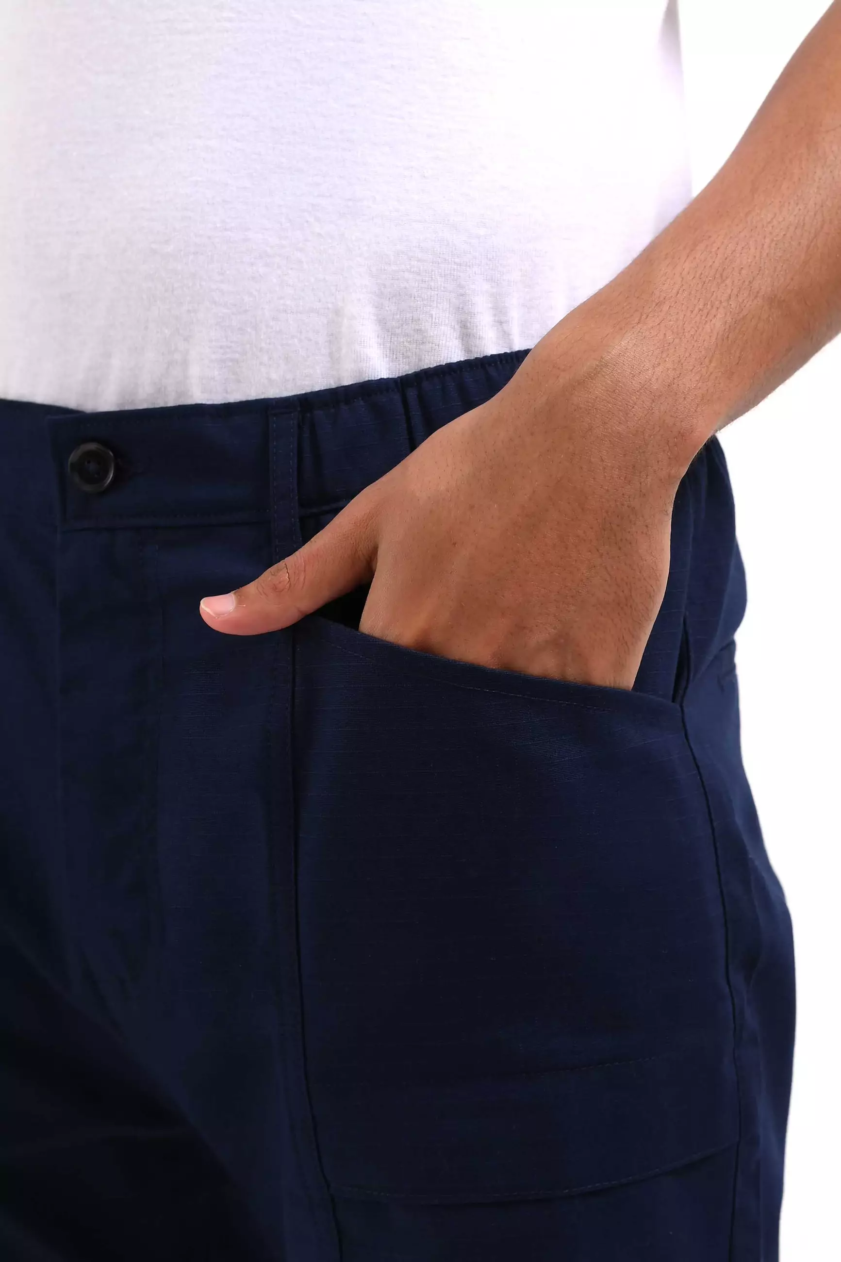 MANZONE Celana Pendek Bermuda Pria KLEDEO - NAVY