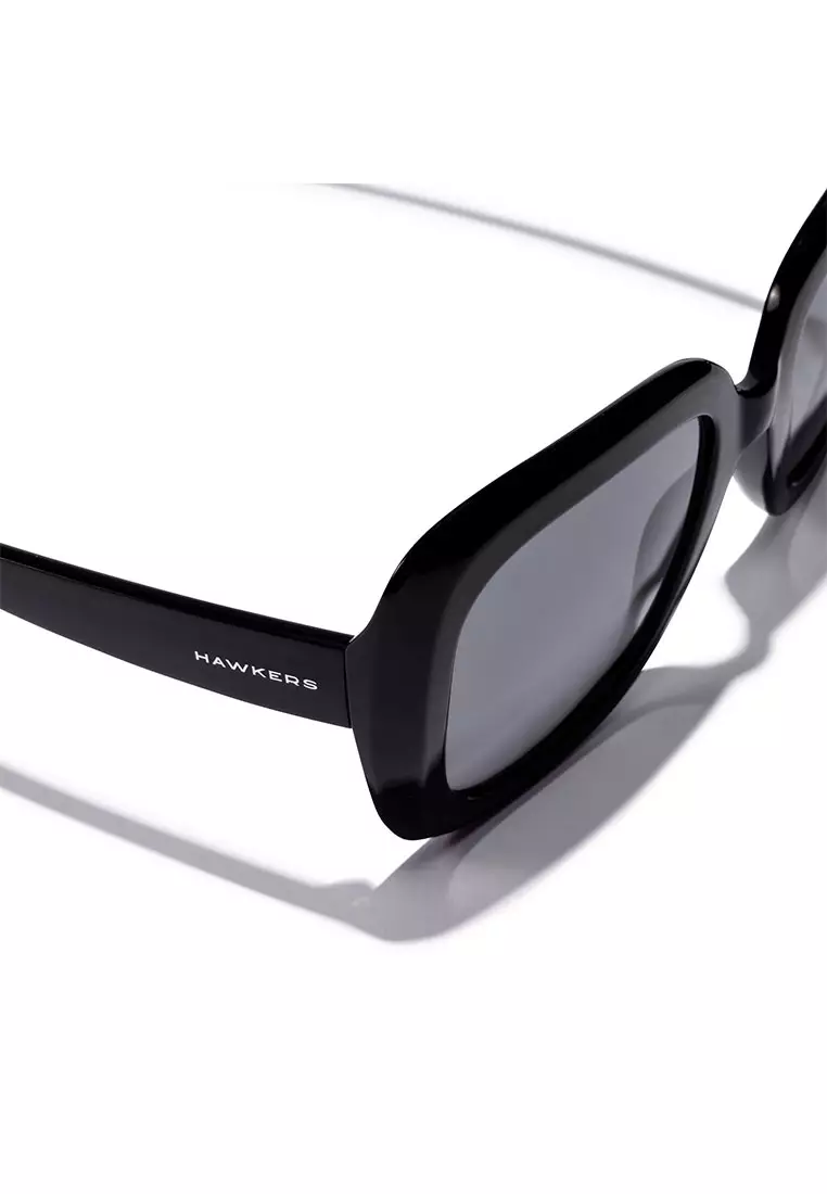 HAWKERS Black BUTTERFLY Sunglasses for Women, Femenine. Official Product Designed In Spain