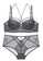 W.Excellence grey Premium Gray Lace Lingerie Set (Bra and Underwear) D8781US0A24DB3GS_1