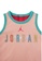 Jordan orange Jordan Romper & Headband Set (Infant) B76C8KA4E551CBGS_3