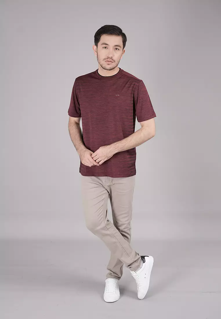 LGS - Kaos Olahraga Quick Dry - Regular Fit - Warna Variasi - Running - Tenis - Basket - Katun Nyaman