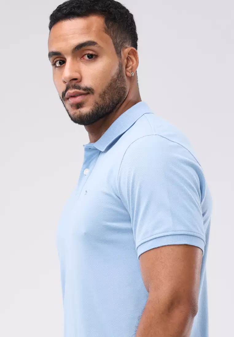 Cvc Collared Shirt Pique