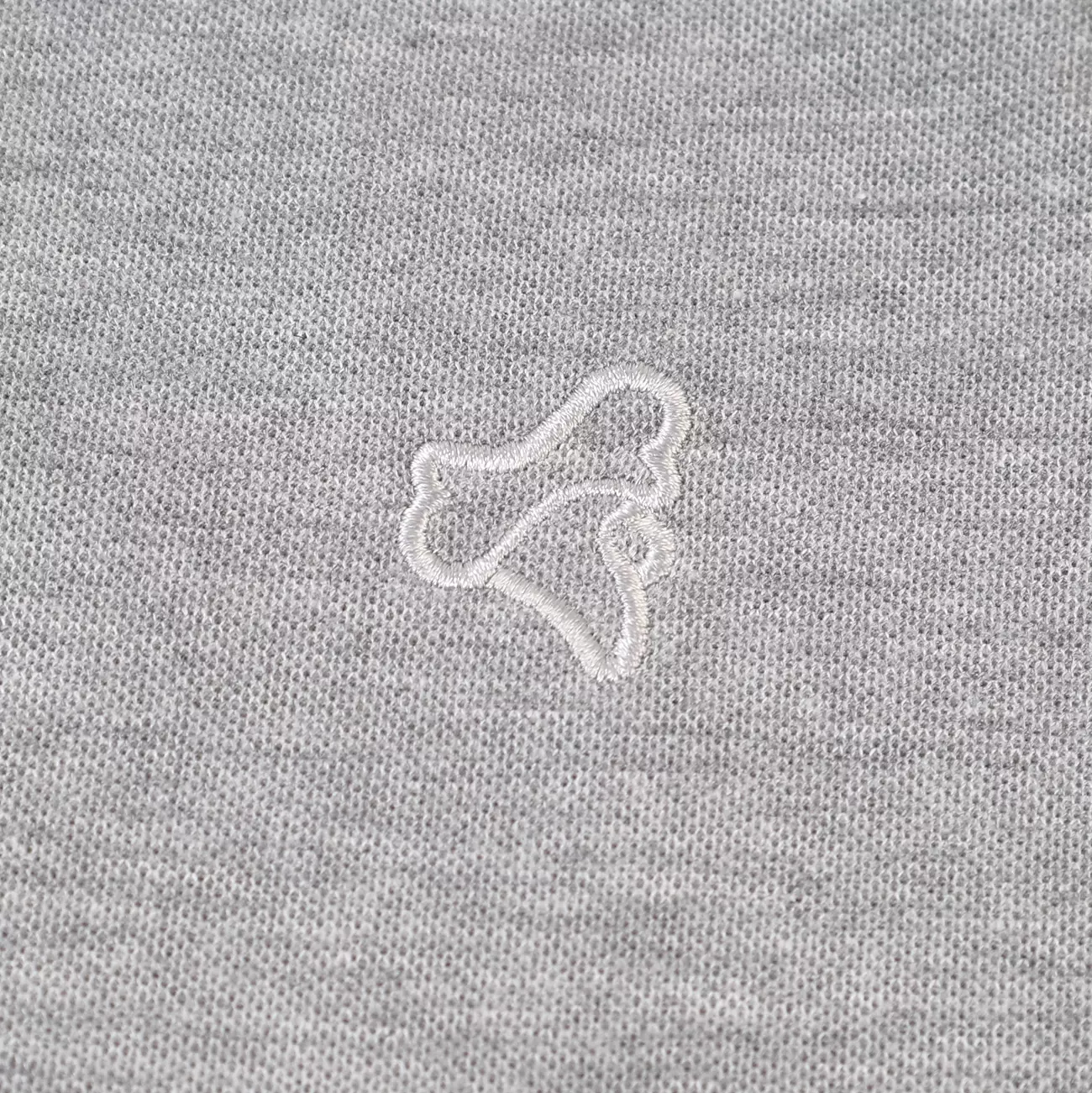 BRODO - Broshirt Polo Longsleeve Misty Grey