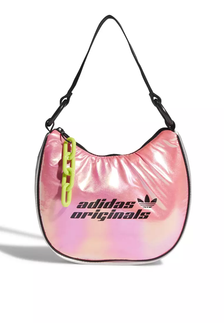 adidas Trefoil Monogram Jacquard Mini Shoulder Bag - Pink, Women's  Lifestyle