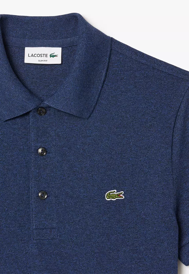 Slim Fit Stretch Piqué Polo Shirt