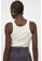 H&M white Ribbed vest top 2BC85AAC0D39DBGS_3