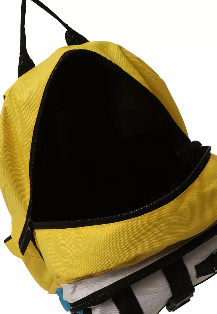 Alessio Tas Ransel Anak Pria Large Compartment Backpack Kids Material Cordura ORIGINAL - Yellow