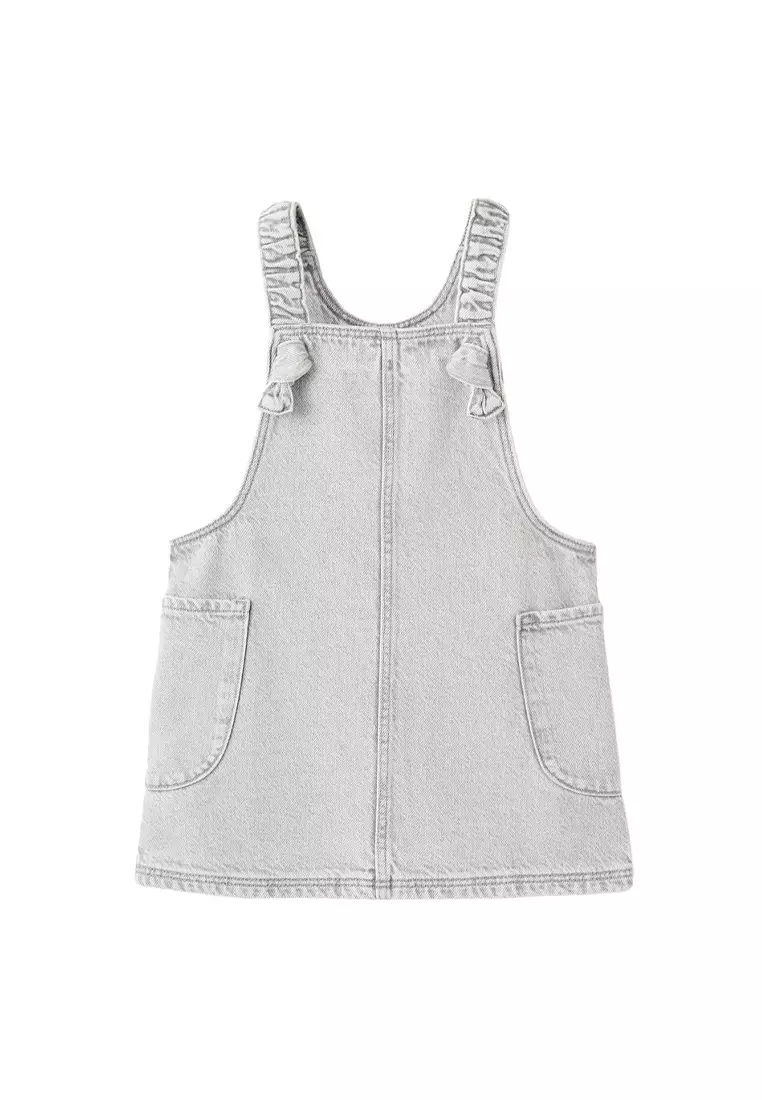 Buy MANGO BABY Denim Pinafore Dress 2026 Online | ZALORA Philippines