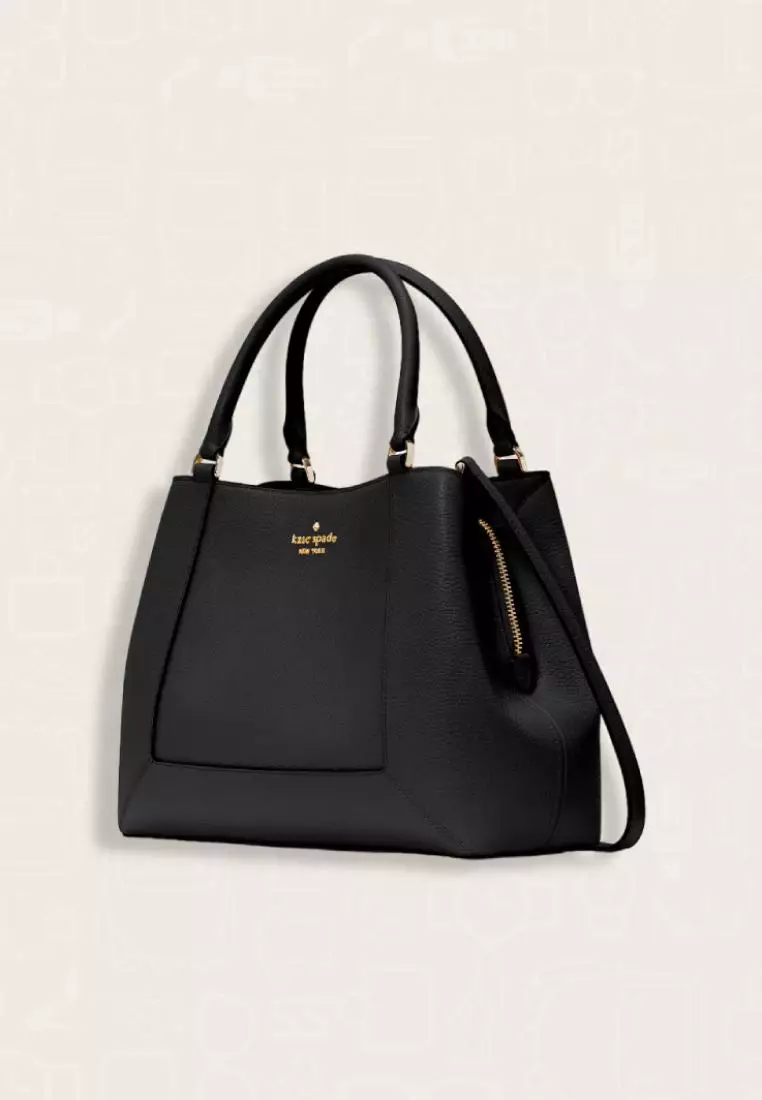 Kate Spade Lena Satchel Black