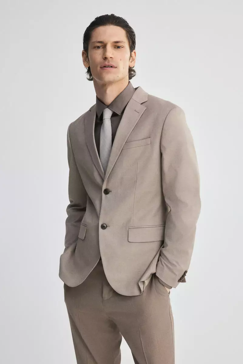 Regular Fit Single-breasted jacket