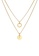 ELLI GERMANY gold Necklace Layer Circle Plate Pendant Basic Trend Gold Plated 95036AC4995EDAGS_4