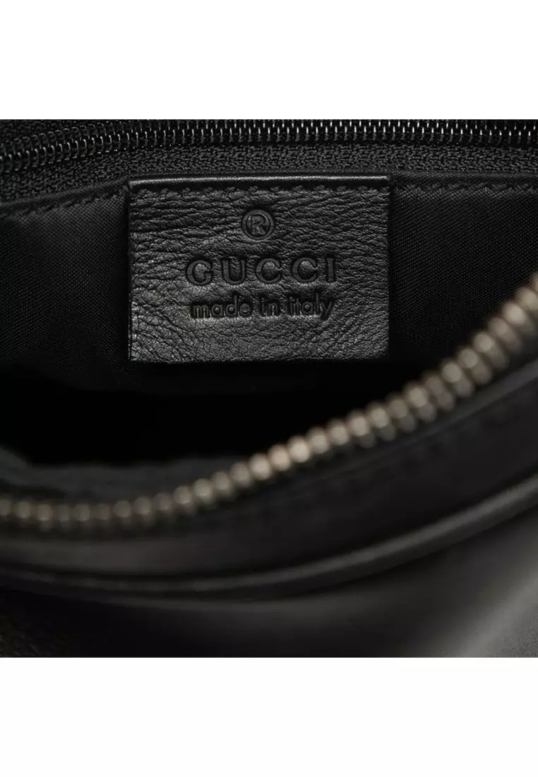Pre-Loved Gucci Calfskin Attache Shoulder Bag