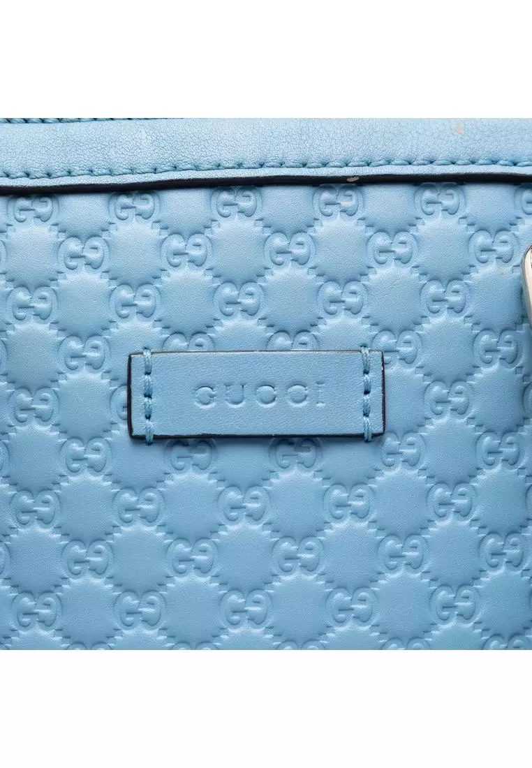 Pre-Loved Gucci Mini Microguccissima Dome Satchel