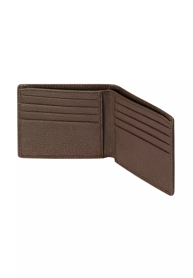 Jumbo GG Wallet With Interlocking G Brown 699308