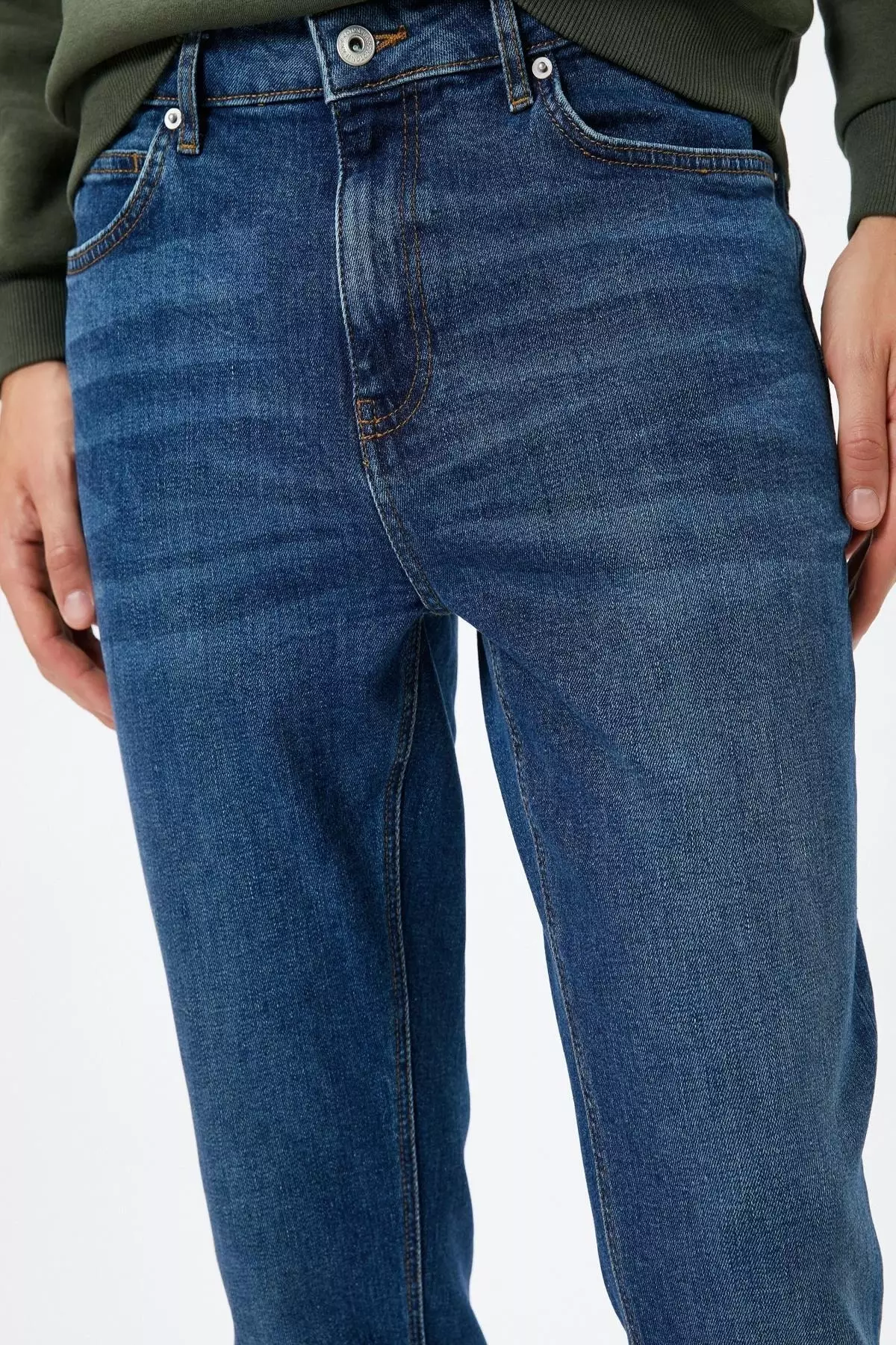 Buy KOTON Dark Slim Fit Jeans 2024 Online | ZALORA Singapore