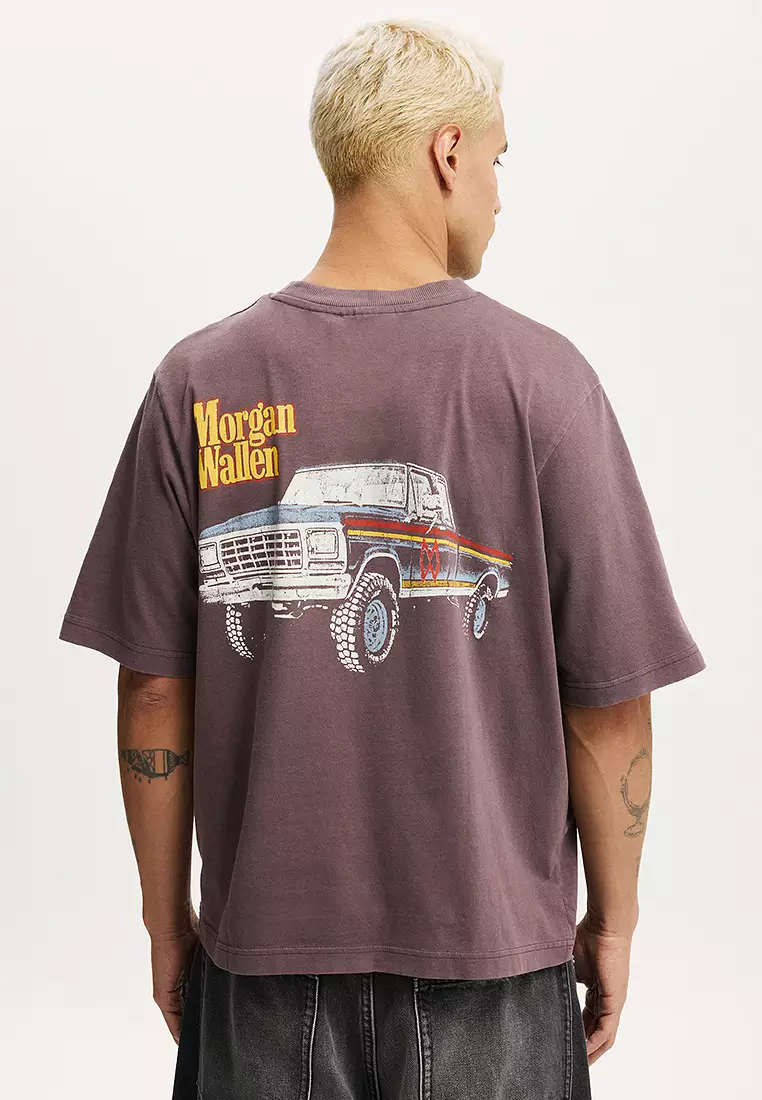 Crop Licensed Dark Oak Tee