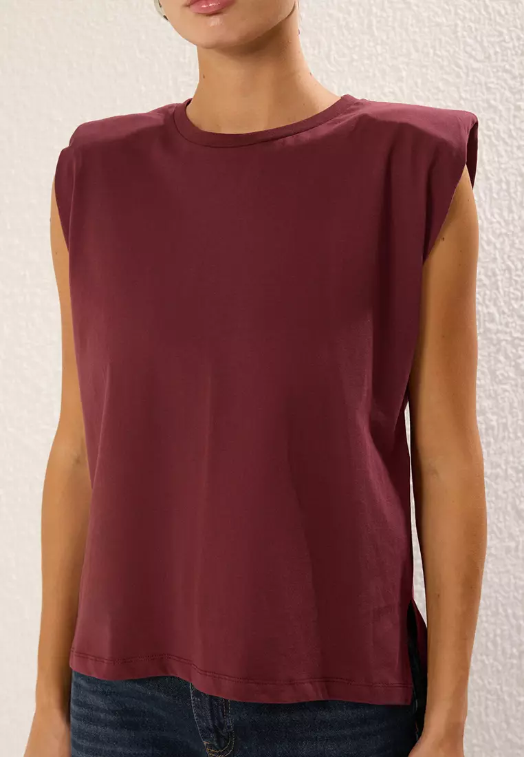 Relaxed Padded T-Shirt