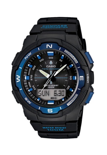 CASIO black Casio Outgear Twin Sensor Watch (SGW-500H-2B) 28E1AACB6A548AGS_1