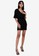 ZALORA BASICS black Jersey Wrap Drawstring Dress 58EB1AA3C08276GS_4